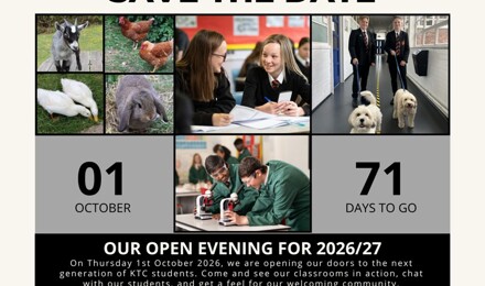 Save the Date   Open Events